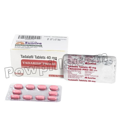 Tadalafil 40 mg sunrise