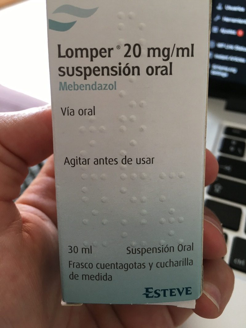 Donde comprar mebendazol en españa